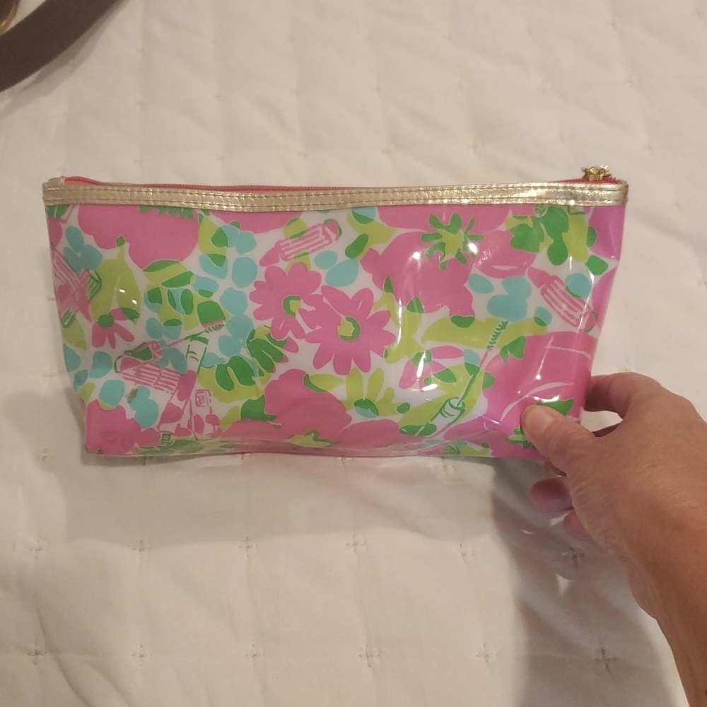 Lilly Pulitzer Estee Lauder Makeup Bag (37) - Picture 3 of 5